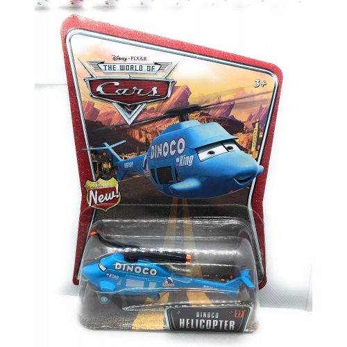 디즈니 Dinoco Helicopter Disney World of Cars Edition 1:55 Scale Mattel