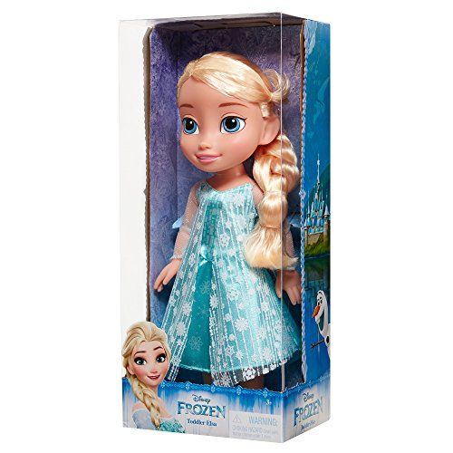 디즈니 Disney 039897989211 Frozen Elsa Toddler Doll, Blue