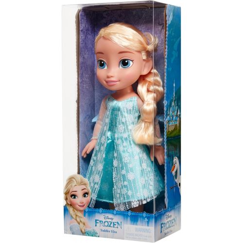 디즈니 Disney 039897989211 Frozen Elsa Toddler Doll, Blue