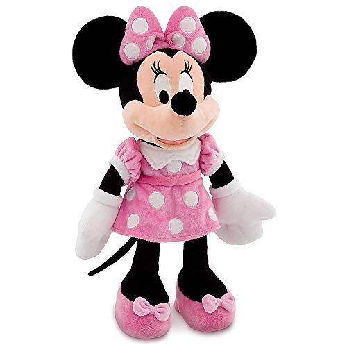 디즈니 Disney 16 Minnie Mouse in Pink Dress Plush Doll