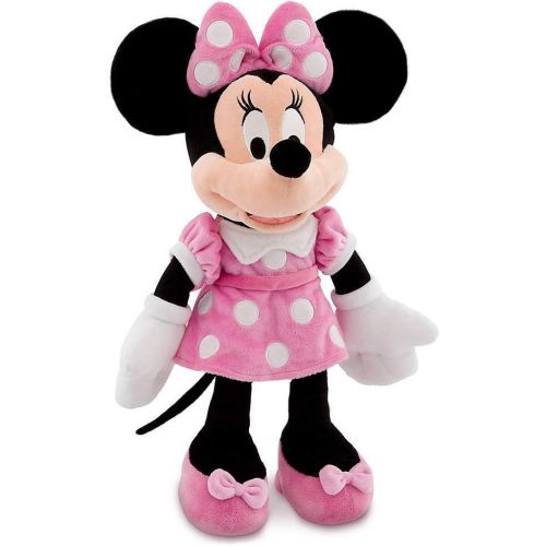 디즈니 Disney 16 Minnie Mouse in Pink Dress Plush Doll