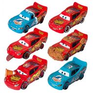 Disney/Pixar Cars Lightning McQueen Diecast Memorable Moments Collection (6 Pack)