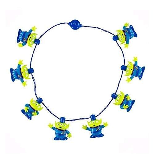 디즈니 Disney Parks Toy Story Aliens Light-Up LED Glow Necklace