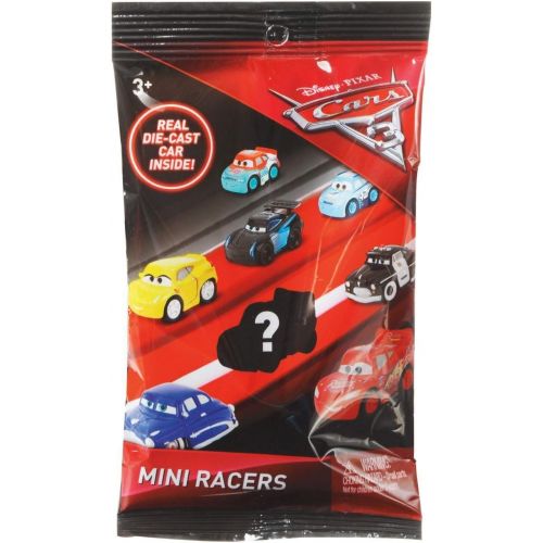 디즈니 Bundle of 6: Disney Pixar Cars 3 Die-Cast Mini Racers Blind Bags