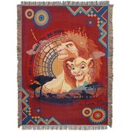Disneys The Lion King, To Be King Woven Tapestry Throw Blanket, 48 x 60, Multi Color