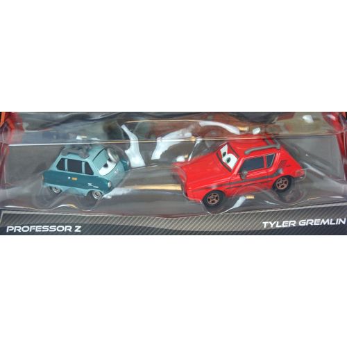 디즈니 Disney / Pixar CARS 2 Movie Exclusive 155 Die Cast Car 2Pack Professor Z Tyler Gremlin Maters Secret Mission