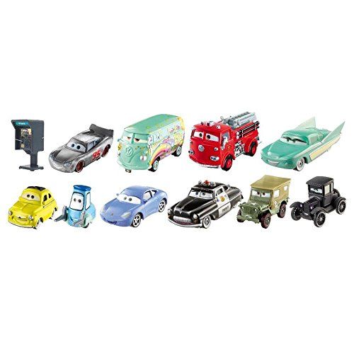 디즈니 Disney/Pixar Cars 3 Return To Radiator Springs 10-Pack (Includes Lizzie, Sheriff, and Sally)