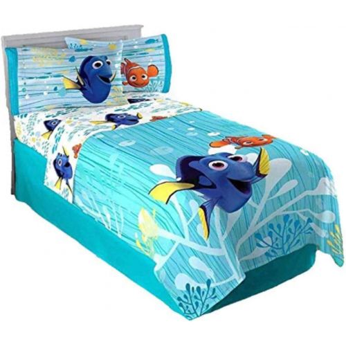 디즈니 Disney Pixar Finding Dory 3 Piece Twin Sheet Set