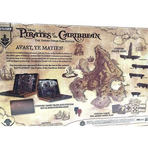 디즈니 Disney Parks Exclusive Pirates of the Caribbean Battleship Game