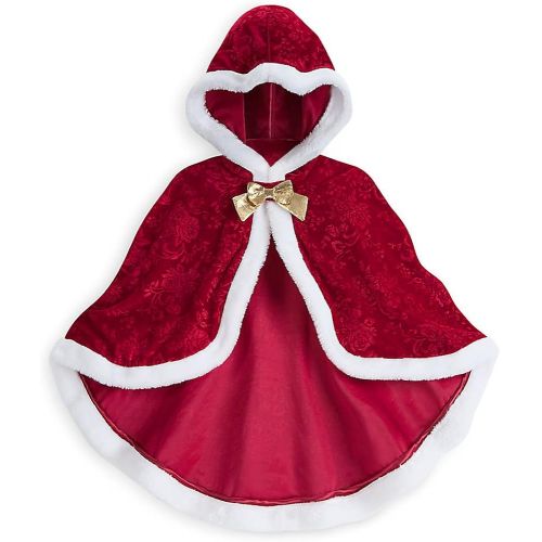 디즈니 Disney Store Princess Belle Deluxe Holiday Costume Dress w/Cape Size XS 4 (4T)