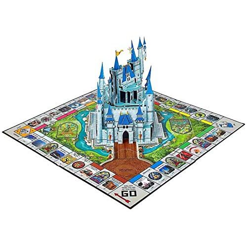 디즈니 Disney World Theme Park Pop-Up Edition Monopoly Game