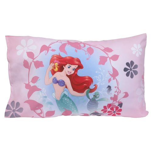 디즈니 Disney Pretty Princess Toddler Bed, 4 Piece Set, Pink