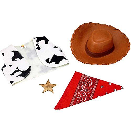 디즈니 Disguise Disney Toy Story & Beyond Woody Costume Accessory Kit, One Color, No Size