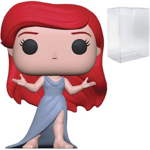 디즈니 Disney Princess: The Little Mermaid Ariel (Purple Dress) Funko Pop! Vinyl Figure (Includes Compatible Pop Box Protector Case)