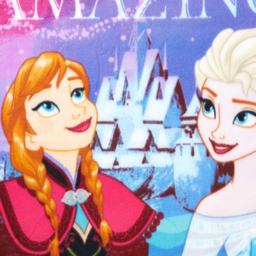 디즈니 Disney Frozen Fleece Throw Blanket Soft and Warm (Amazing Adventure), One Size, Multi