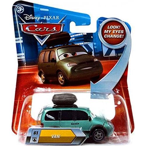 디즈니 Disney / Pixar CARS Movie 1:55 Scale Die Cast Car with Lenticular Eyes Series 2 Van