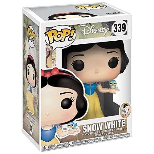 디즈니 Disney: Snow White and the Seven Dwarfs Snow White Funko Pop! Vinyl Figure (Includes Compatible Pop Box Protector Case)