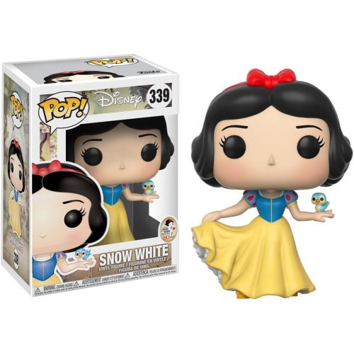 디즈니 Disney: Snow White and the Seven Dwarfs Snow White Funko Pop! Vinyl Figure (Includes Compatible Pop Box Protector Case)