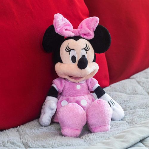 디즈니 Minnie 10776 Disney Pink 11 Beans Plush, Multi, 6