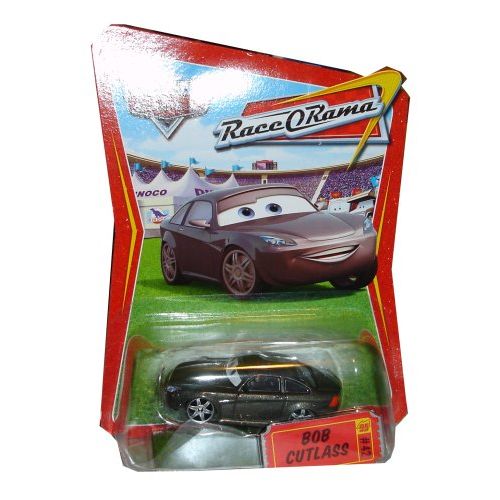 디즈니 Disney Pixar Cars Race O Rama Bob Cutlass # 42 Mattel 1:55 Scale