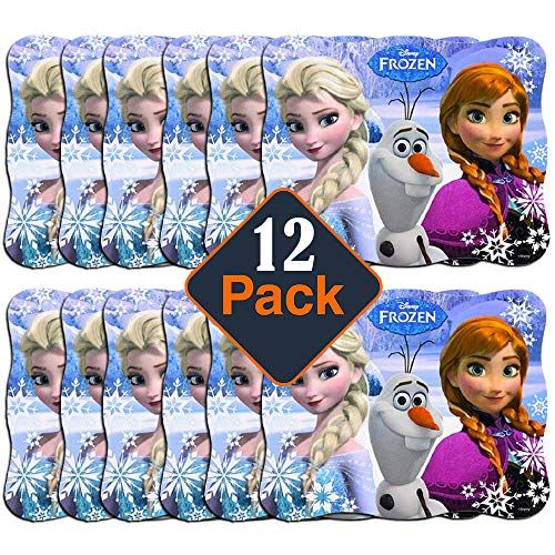 디즈니 Disney Frozen Placemats ~ Package of 12 ~ Elsa, Anna & Olaf