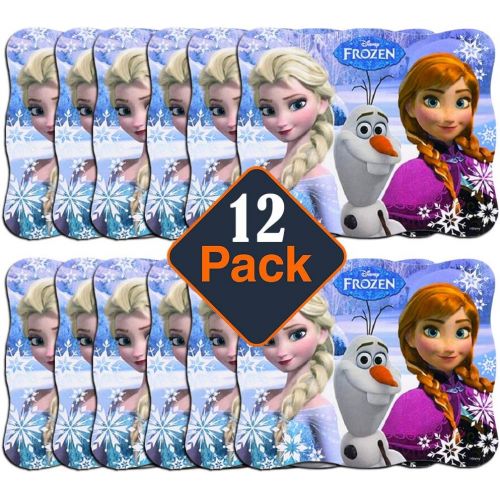 디즈니 Disney Frozen Placemats ~ Package of 12 ~ Elsa, Anna & Olaf