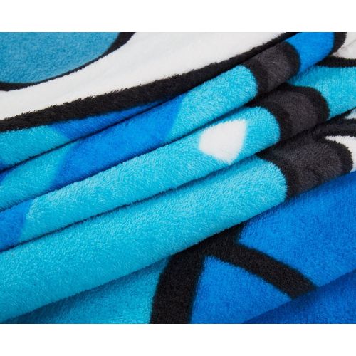 디즈니 Disney Frozen Disney 90inx62in Frozen Olaf Micro Raschel Blanket Blue