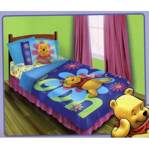 디즈니 Disney Winnie the Pooh Sunshine BED IN A BAG Set Twin/Single Size