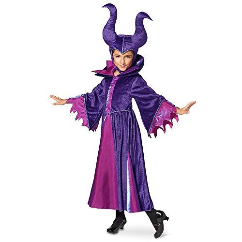디즈니 Disney Maleficent Costume for Kids Sleeping Beauty Purple