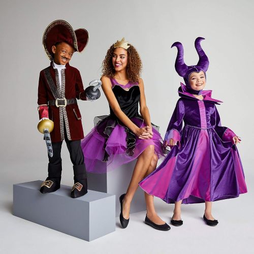 디즈니 Disney Maleficent Costume for Kids Sleeping Beauty Purple