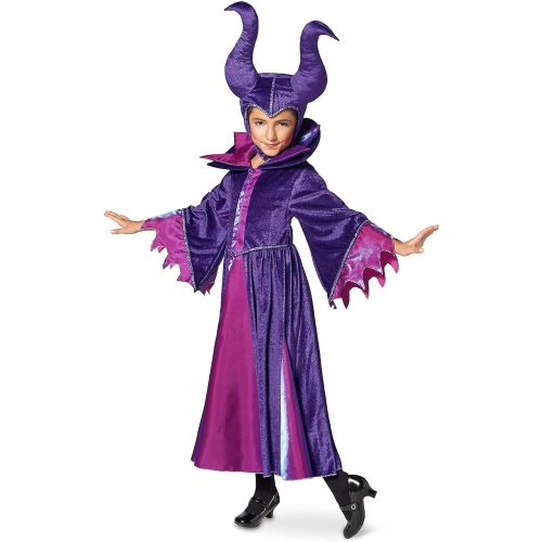 디즈니 Disney Maleficent Costume for Kids Sleeping Beauty Purple