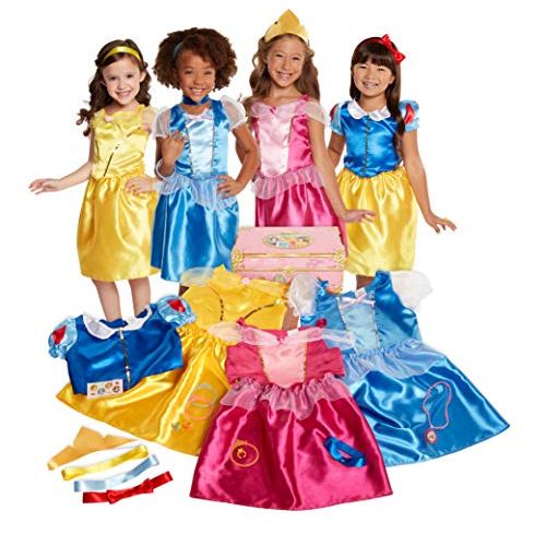 디즈니 Disney Princess Dress Up Trunk Deluxe 21 Piece [Amazon Exclusive]