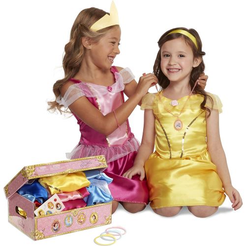 디즈니 Disney Princess Dress Up Trunk Deluxe 21 Piece [Amazon Exclusive]