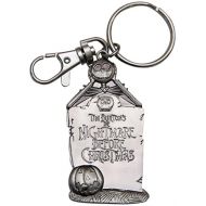 Nightmare Before Christmas Disney Pewter Keychain