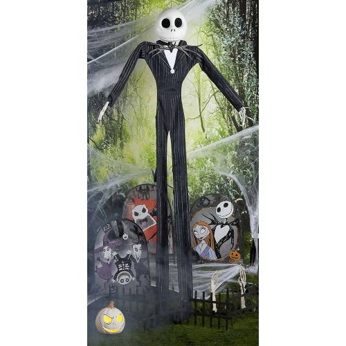 디즈니 Disney The Nightmare Before Christmas Jack Skellington Full Size Posable Hanging Character Decoration