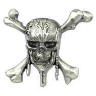 Disney Pirates of The Caribbean Skull Logo Pin Novelty,Multi colored,1