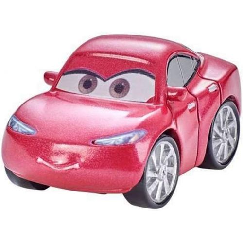 디즈니 Disney Pixar Cars Metal Mini Racers FKT76 ~ Natalie Certain ~ Pink Die Cast Toy Vehicle