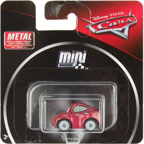 디즈니 Disney Pixar Cars Metal Mini Racers FKT76 ~ Natalie Certain ~ Pink Die Cast Toy Vehicle