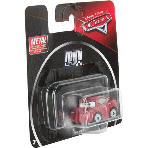 디즈니 Disney Pixar Cars Metal Mini Racers FKT76 ~ Natalie Certain ~ Pink Die Cast Toy Vehicle