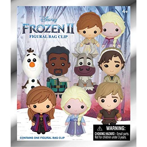 디즈니 Disney Frozen 2 3D Foam Figural Bag Clip in Blind Bag