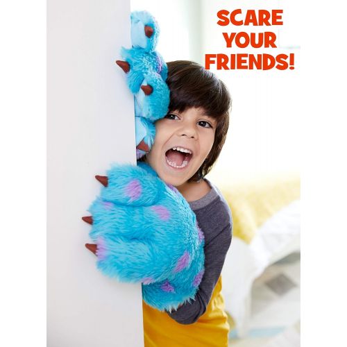 디즈니 Disney Pixar Disney and Pixar Monsters, Inc. Sulley Plush Claw Wearable Life Size Gloves Roleplay Toy For Kids 3 Yrs and Up