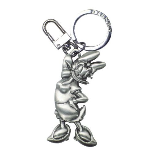 디즈니 Disney Daisy Duck Pewter Keyring,Silver