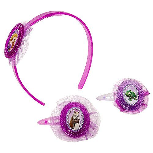 디즈니 Disney Princess Rapunzel Bin Sparkle Hair Accessory Set
