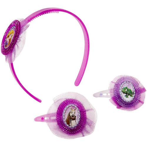 디즈니 Disney Princess Rapunzel Bin Sparkle Hair Accessory Set