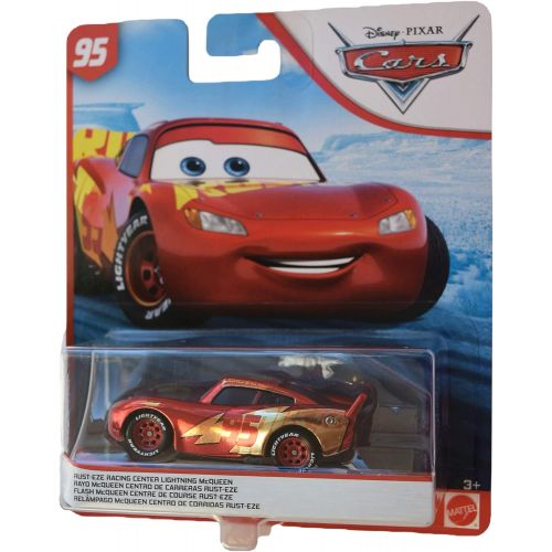 디즈니 Disney Pixar Cars 1:55 Scale Rusteze Racing Center Lightning McQueen