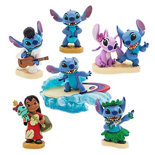 디즈니 Disney Lilo & Stitch Figurine Play Set