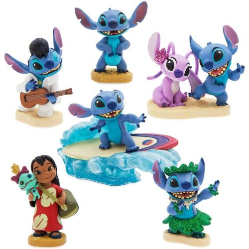 디즈니 Disney Lilo & Stitch Figurine Play Set