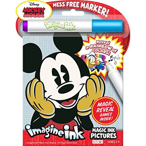 디즈니 Bendon 43776 Disney Mickey Mouse Vintage Imagine Ink Magic Ink Pictures