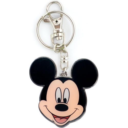 디즈니 Disney Mickey Two Sided Colored Pewter Key Ring Black, 1