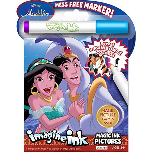 디즈니 Disney Princess Disney Aladdin Imagine Ink Magic Ink Pictures 45573, Bendon